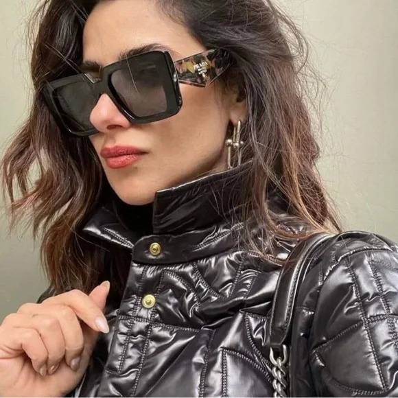 NEW Prada PR23YS 1AB5S0 Sunglasses Prada PR 23YS Square Sunglasses For Women main image 4